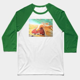 Kapi and Haruru taking a nap Baseball T-Shirt